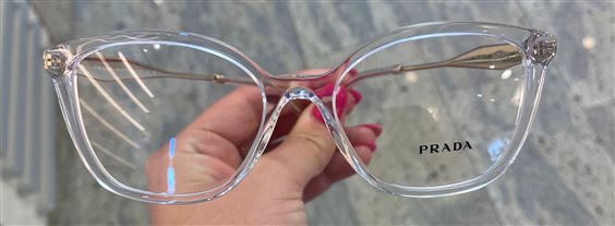 Pink prada 2024 eyeglass frames